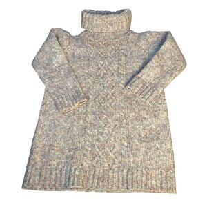 Janie and Jack light purple knit turtleneck sweater‎ dress SIZE 18-24M